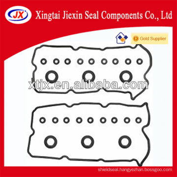 Hot rubber valve gasket